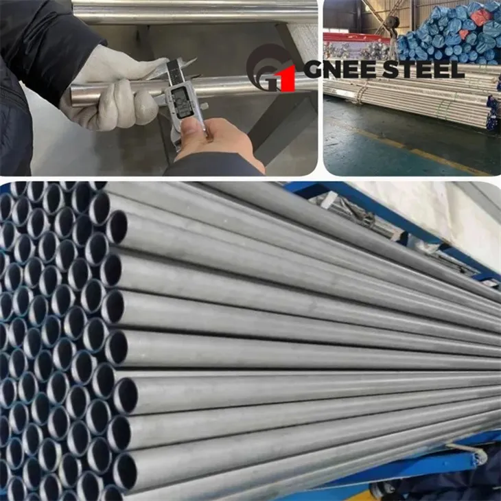 ASTM B161 Nickellegering 201 sömlöst rör